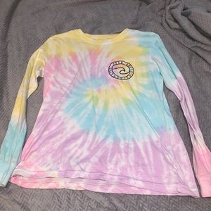Tie Die Long Sleeve Shirt